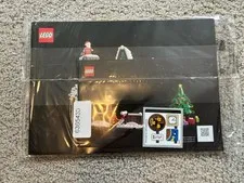 SEALED LEGO Icons Santa’s Visit (10293) - Booklet + Sticker Sheet