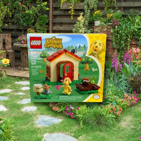 LEGO Animal Crossing Goldie's Cozy House 77058 | 149 Pcs | Factory Sealed