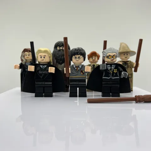 LEGO Harry Potter Adults Minifig Lot Lucious Narcissa Malfoy Remus Lupin 