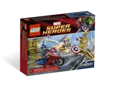 LEGO® Marvel Super Heroes 6865-1 - Captain America's Avenging Cycle