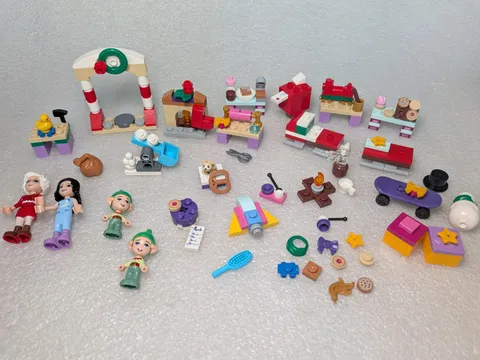 Lego Friends 41420 Advent Calendar 2020 Playset Incomplete Elves Toyshop Holiday