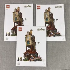 LEGO 76437 Harry Potter The Burrow *Instruction Manual Only* Manuals 1-3