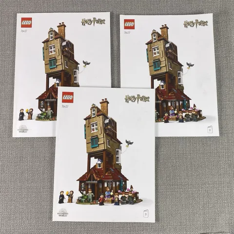 LEGO 76437 Harry Potter The Burrow *Instruction Manual Only* Manuals 1-3