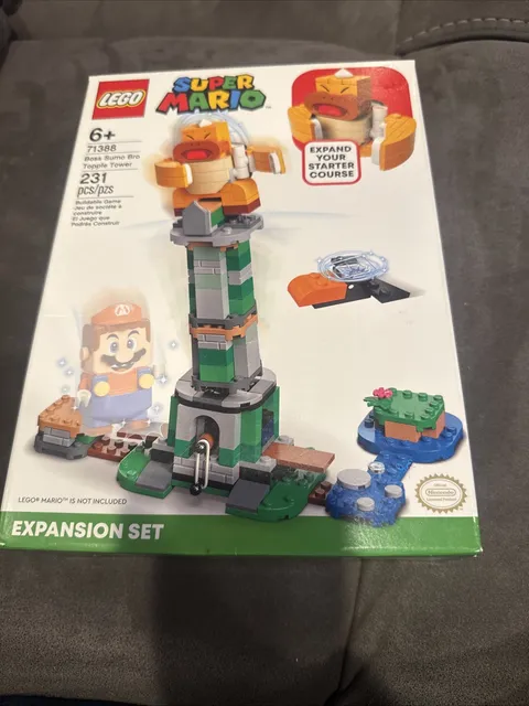 LEGO Super Mario: Boss Sumo Bro Topple Tower Expansion Set (71388) Brand New !