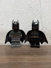 LEGO Batman Black Suit & Dark Bluish Grey Suit Minifigures bat002 bat024 2006