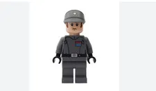 Lego Star Wars Minifigure SW0877 Imperial Officer (Major / Colonel / Commodore)
