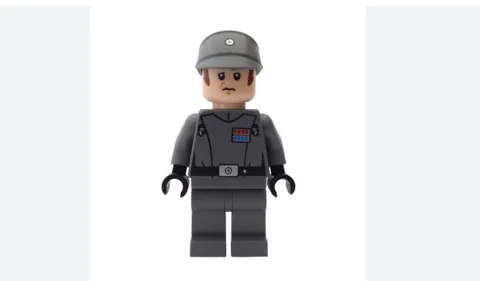 Lego Star Wars Minifigure SW0877 Imperial Officer (Major / Colonel / Commodore)