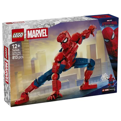 LEGO Marvel Spider-Man Hero Figure Set 76346 Posable Buildable Figure 813pc