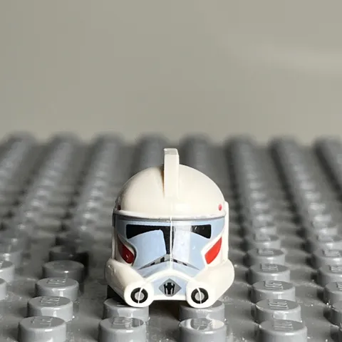 Star Wars LEGO White Minifigure Headgear Helmet SW ARC 98099pb01 sw0377 - 1K
