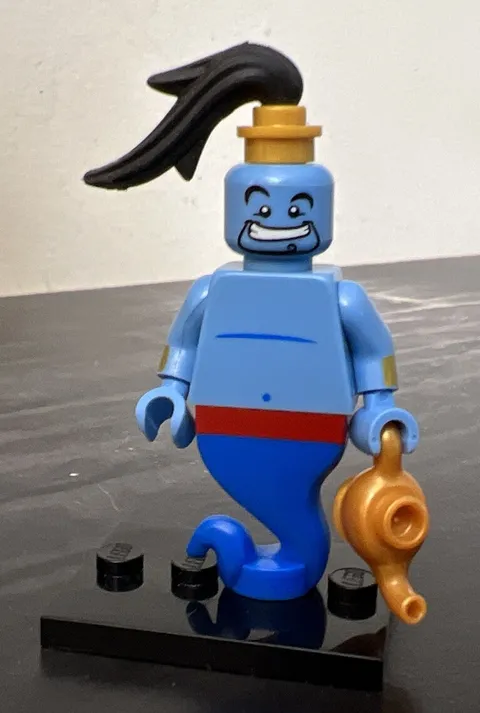 Lego Genie Minifigure Aladdin Collectible Disney w/Lamp U1