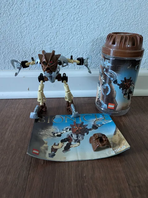 LEGO BIONICLE: Pohatu Nuva (8568). Used, Complete. Read description!