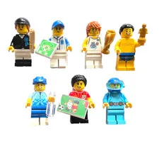 LEGO BAM Minifigures (Full Set of 7) June 2026 Wave, New, Unused
