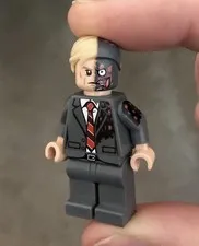 LEGO Dc Superheroes Dark Knight Two face Custom Minifigure By Phoenix Rare
