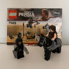 LEGO Prince of Persia Sands of Time Minifigures Lot of 2 w/ Accessories 7569
