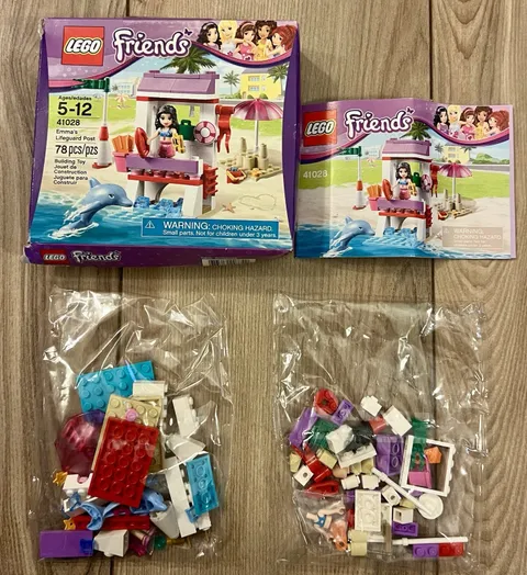 LEGO Friends Emma's Lifeguard Post Set #41028 - New Open Box Retired