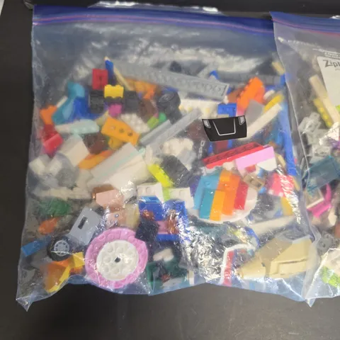 Lego 3 lb Bulk Lot Random Lego with 20 manual and misc figs play mobil