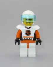 LEGO Hockey Player # 8 orange sports minifigure 3578 NHL Championship Challenge