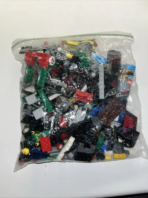Mixed 2 lb. Pound Bag of Bulk Legos - Bricks, Parts, Pieces