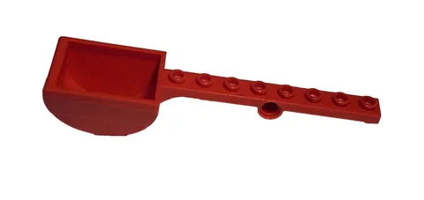 RED Lego Catapult 1x8 with Pin Hole and Bucket 30275 Batman 10672