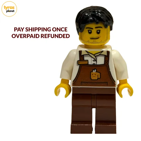 LEGO Holiday Christmas Train Ride Barista | Minifigure hol098