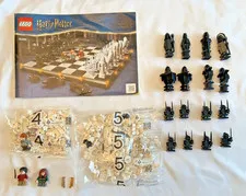 LEGO Harry Potter: Hogwarts Wizard's Chess (76392) INCOMPLETE, No Chess Board