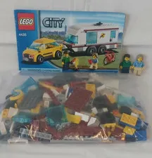 Lego City Car & Caravan 4435 COMPLETE w/ instructions