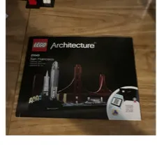 LEGO Architecture San Francisco 21043 Illustrated Instruction Manual
