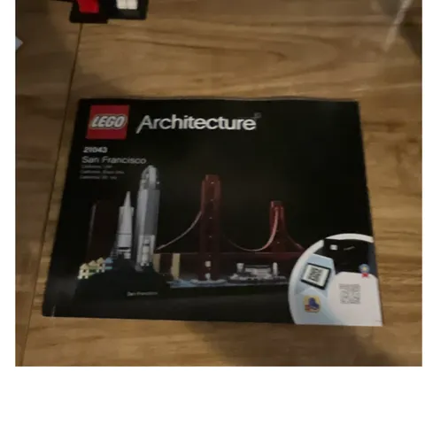LEGO Architecture San Francisco 21043 Illustrated Instruction Manual