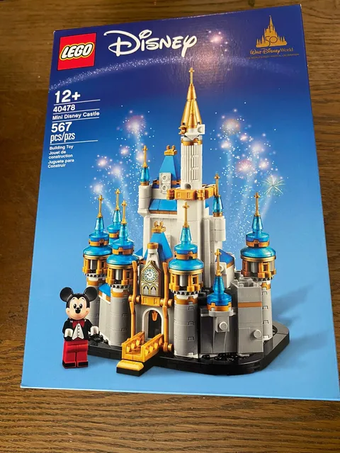 LEGO Disney Mini Disney Castle (40478) Mickey Mouse- Mint Sealed Box!