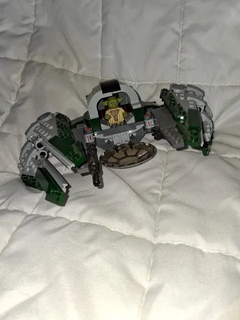 Lego Star Wars 75168 Yoda’s Jedi Starfighter From 2017 Authentic 