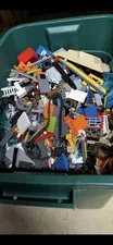 One Pound Lego Mixed Brick Lot Clean Authentic +One Minifig Per Lb buy 3 1 free