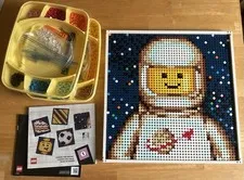 LEGO 21226 Art Project - Create Together, sorting trays, complete, cat design
