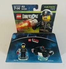 *NEW* LEGO 71213 Dimensions Fun Pack BAD COP Police Car *RETIRED*