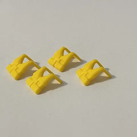 Lego 97895 Yellow Replacement Add-on Pieces Parts Lot of 4