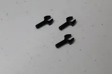 (3) LEGO Bar 1L w/ Clip Mechanical Claw Wrench 48729b - Black or Dk Bluish Gray
