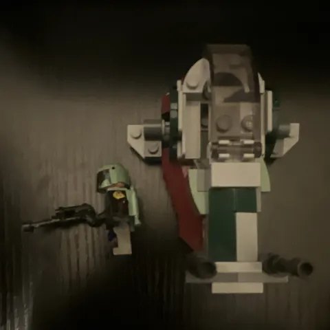Pre-Built LEGO Star Wars 2023 Boba Fett’s Starship Microfighter 75344 w/Minifig