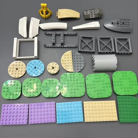 LEGO Mario Friends Bulk Lot Of Large Bricks Biomes & Terrain Plates 30 Pieces