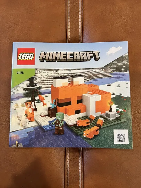 Lego Friends 21178 Minecraft Fox INSTRUCTION BOOK ONLY