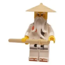 LEGO NINJAGO Sensei Wu Golden Weapons Legacy Update Minifigure 71866 Master