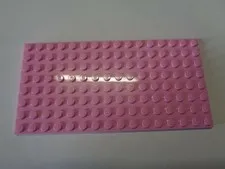 Lego Plate Plate 8 x 16 92438 Bright Pink