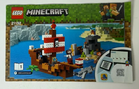 LEGO Minecraft 21152 Instructions Only
