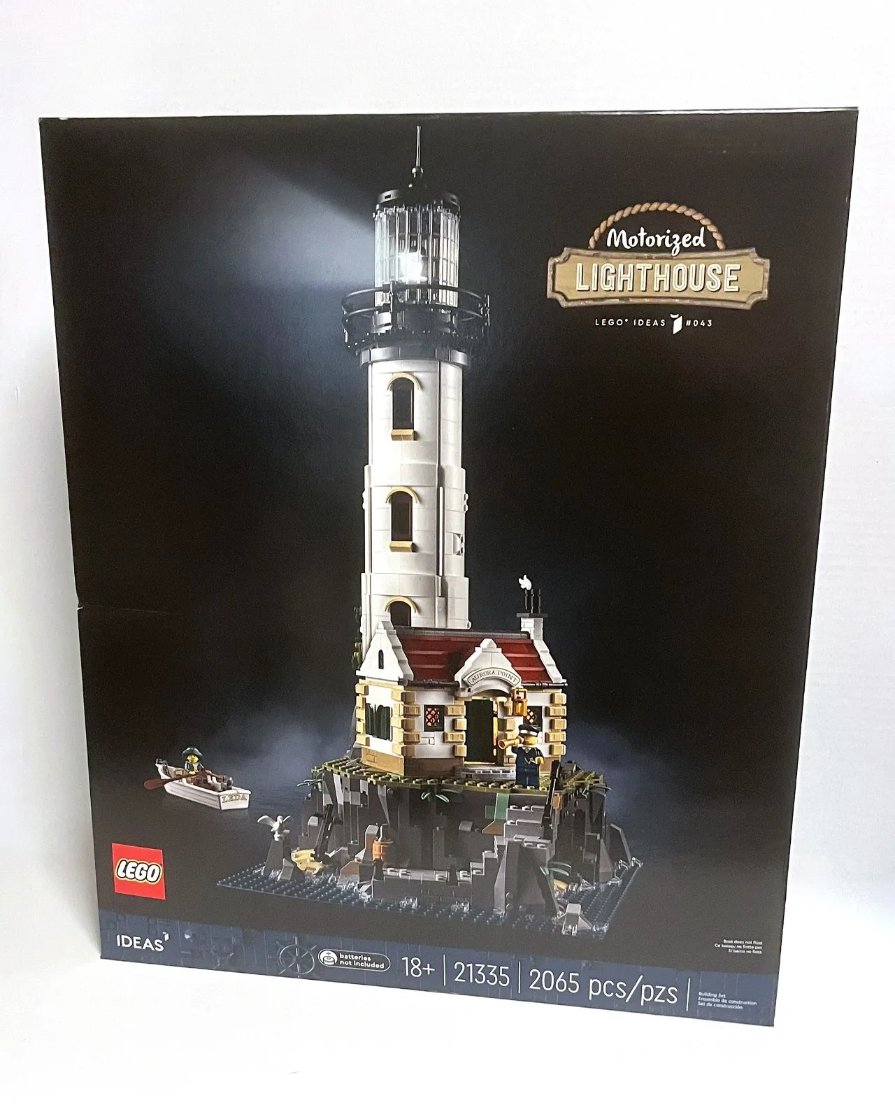 LEGO Set #21335 Ideas Motorized Lighthouse, RETIRED - NEW in Sealed Box!