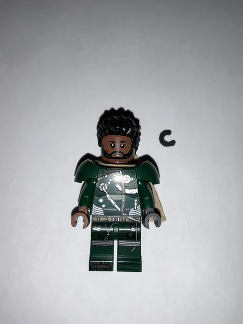 LEGO Star Wars - Saw Gerrera Minifigure - 75383 - 25th Anniversary with Stand