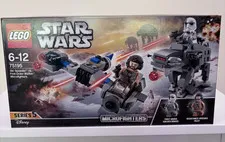 LEGO Star Wars: Ski Speeder vs. First Order Walker Microfighters (75195), SEALED