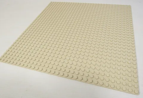 LEGO Classic Tan Desert Sand Baseplate 10699 10” X 10” Retired 32 x 32 Studs