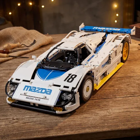 787B Car Building Blocks Moc Technic 42056 42232 42177 42172 42110 42115 42126 Set