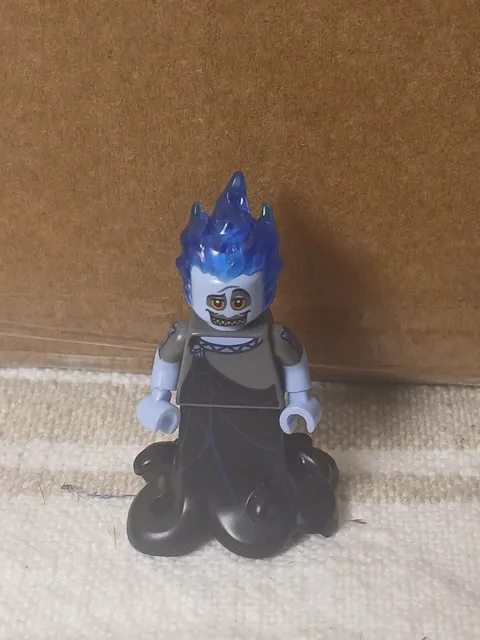 LEGO Hades Minifigure Disney Series Hercules Collectible Blue Fire Figure