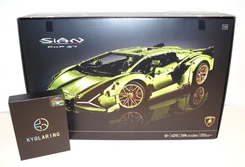 LEGO TECHNIC 42115 Lamborghini Sian FKP 37 with Light Kit Kyglaring - Sealed New