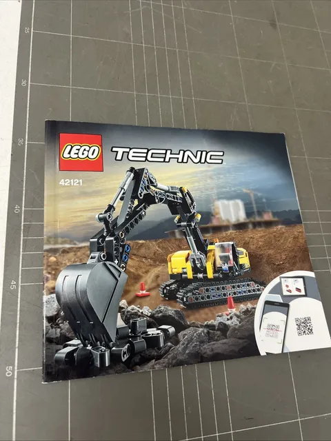 VINTAGE TOY LEGO MANUAL INSTRUCTIONS BOOKLET ART TECHNIC 42121
