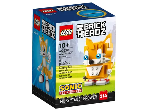 BrickHeadz Miles “Tails” Prower - 40628 NEW! Parts 131x